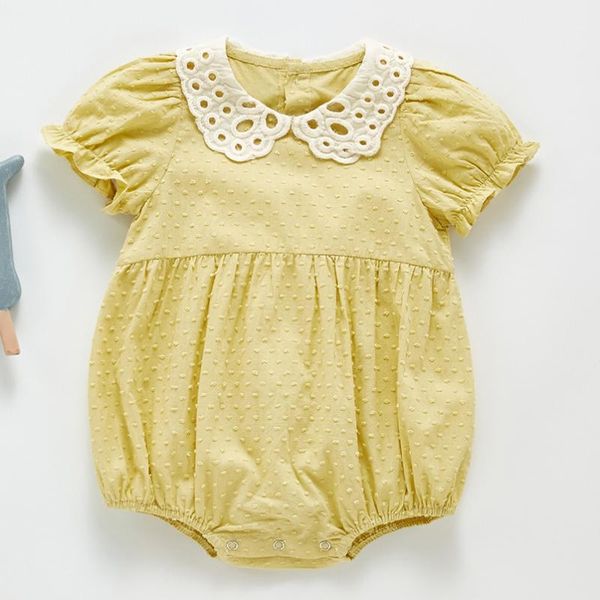 rompers baby lace summer short sleeve infantil bebes girls playsuits clothes candy color toddler one piece born jumpsuits, Blue
rompers baby lace summer short sleeve infantil bebes girls playsuits clothes candy color toddler one piece born jumpsuits, Blue