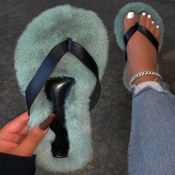 autumn women's sandals flat slippers open toe solid color plush outdoor plus size 35-43 zapatillas mujer casa, Black
autumn women's sandals flat slippers open toe solid color plush outdoor plus size 35-43 zapatillas mujer casa, Black