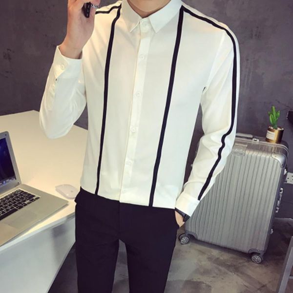 men's casual shirts brand exquisite korean business men wear long sleeve autumn winter plush solid color shirt lapel plus size s-5xl, White;black
men's casual shirts brand exquisite korean business men wear long sleeve autumn winter plush solid color shirt lapel plus size s-5xl, White;black