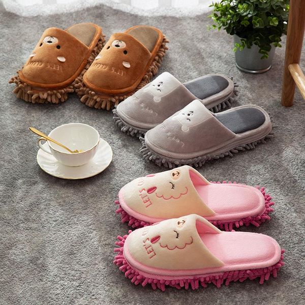 slippers house mop designer fur for women cute cartoon animal bedroom couples shoes winter indoor warm plush ladies, Black
slippers house mop designer fur for women cute cartoon animal bedroom couples shoes winter indoor warm plush ladies, Black