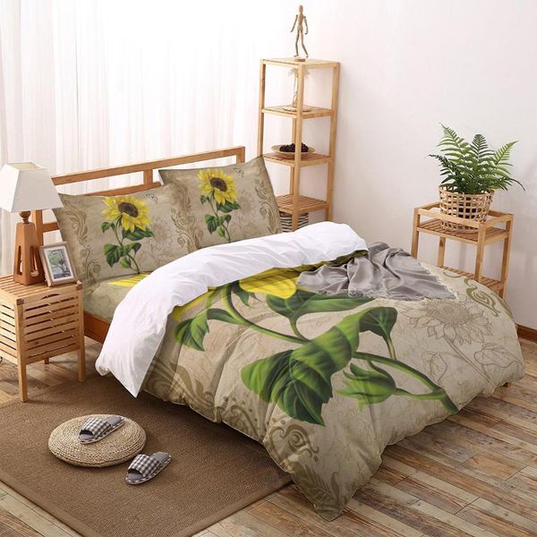 bedding sets farm retro sunflower flower butterfly print comforter set duvet cover king bed home housse de couette gift
bedding sets farm retro sunflower flower butterfly print comforter set duvet cover king bed home housse de couette gift
