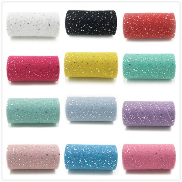 party decoration glitter sequin tulle roll 15cm 10 yards organza laser crafts tutu fabric wedding white birthday supplies
party decoration glitter sequin tulle roll 15cm 10 yards organza laser crafts tutu fabric wedding white birthday supplies