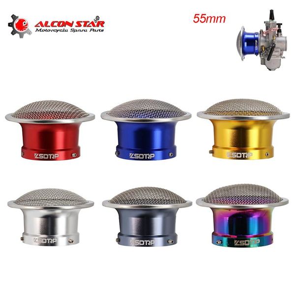 alconstar- motorcycle modified carburetor air filter cup horn with mesh net 55mm fit on pwk 32mm 34mm fuel system
alconstar- motorcycle modified carburetor air filter cup horn with mesh net 55mm fit on pwk 32mm 34mm fuel system