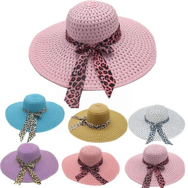wide brim hats summer leopard sun classic bowknot foldable hat big protected fashion uv cap beach straw for women q9x9, Blue;gray
wide brim hats summer leopard sun classic bowknot foldable hat big protected fashion uv cap beach straw for women q9x9, Blue;gray