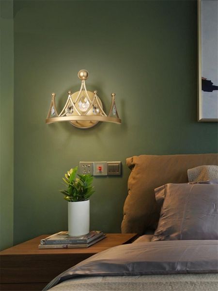 wall lamps nordic modern gold crystal children's room bedroom bedside aisle living study crown decorative sconces lights
wall lamps nordic modern gold crystal children's room bedroom bedside aisle living study crown decorative sconces lights