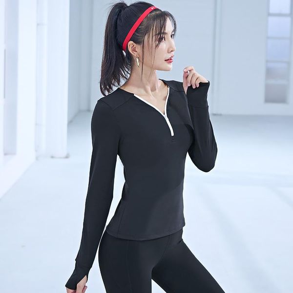 sporting yoga t-shirt female naked sense running sports slim long sleeve shirt outfit
sporting yoga t-shirt female naked sense running sports slim long sleeve shirt outfit