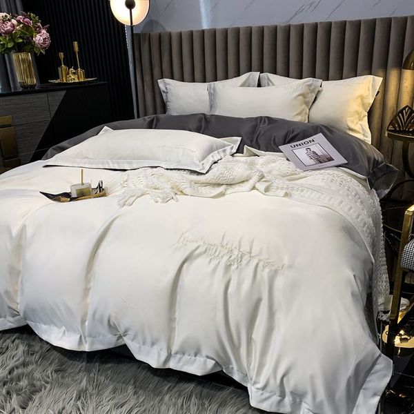 bedding sets summer cool feeling ice silk four piece set light luxury wind naked bed sheet quilt cover nordic style 4
bedding sets summer cool feeling ice silk four piece set light luxury wind naked bed sheet quilt cover nordic style 4