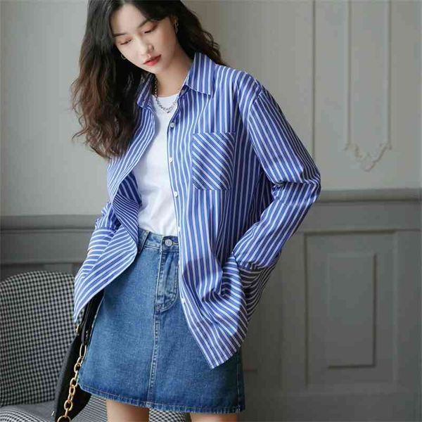 women's two piece pants blue striped fall women long sleeve blouse button up collar shirt casual loose and fashion zuim, White
women's two piece pants blue striped fall women long sleeve blouse button up collar shirt casual loose and fashion zuim, White