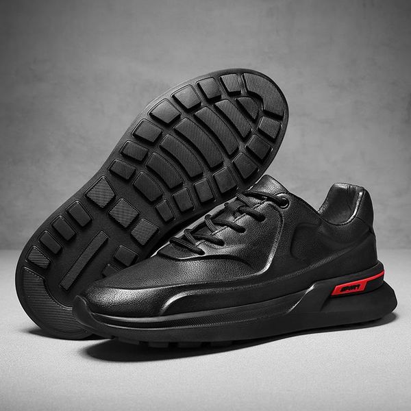 dress shoes men sneakers casual leather comfortable breathable walking lightweight tenis driving, Black
dress shoes men sneakers casual leather comfortable breathable walking lightweight tenis driving, Black