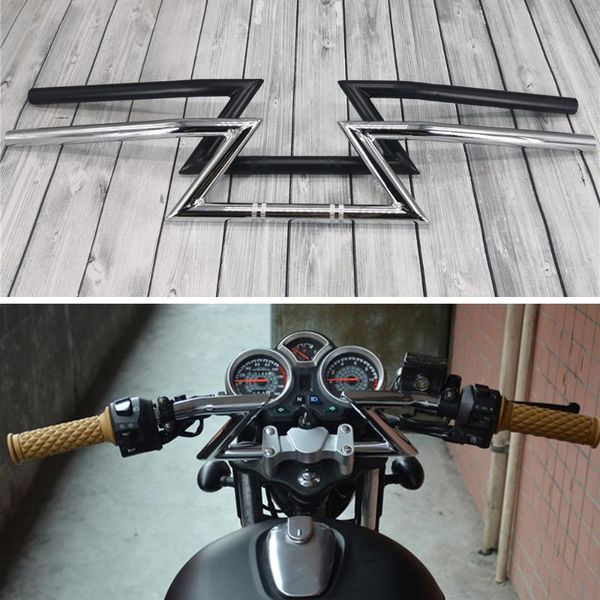 vintage motorcycle handlebar 22mm 7/8'' for cafe racer cruiser bobber chopper tracker handle bar z-bars scooter steering wheel han
vintage motorcycle handlebar 22mm 7/8'' for cafe racer cruiser bobber chopper tracker handle bar z-bars scooter steering wheel han