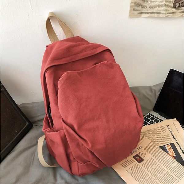 backpack 2021 fashion solid color female students class schoolbag simple backpacks large capacity waterproof shoulder bag
backpack 2021 fashion solid color female students class schoolbag simple backpacks large capacity waterproof shoulder bag