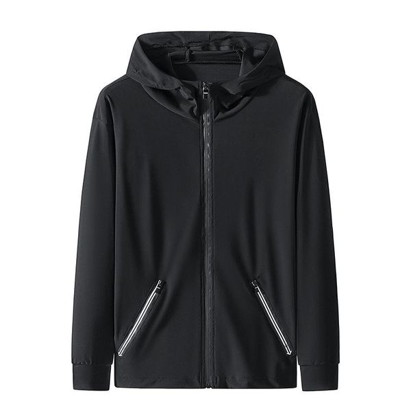 spring and autumn men's hooded cardigan ice silk air-conditioned jacket men hoodies & sweatshirts, Black
spring and autumn men's hooded cardigan ice silk air-conditioned jacket men hoodies & sweatshirts, Black