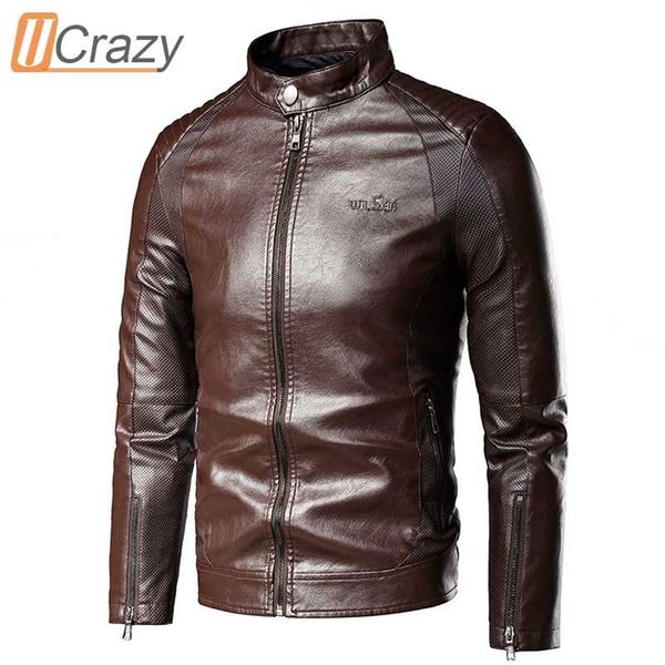 autumn men brand business casual leather jacket coat men fashion outwear classic motor biker faux pu leather jacket men 211111, Black
autumn men brand business casual leather jacket coat men fashion outwear classic motor biker faux pu leather jacket men 211111, Black