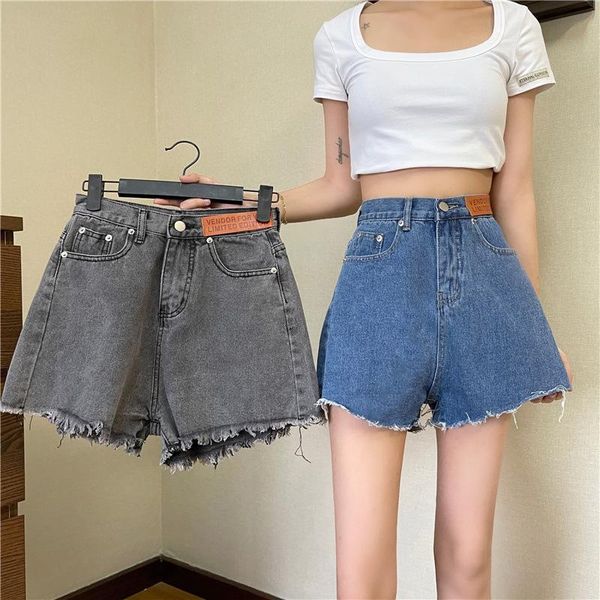 women's shorts 2021 summer denim female fashion high waist a-line pants loose and thin casual women straight-leg, White;black
women's shorts 2021 summer denim female fashion high waist a-line pants loose and thin casual women straight-leg, White;black