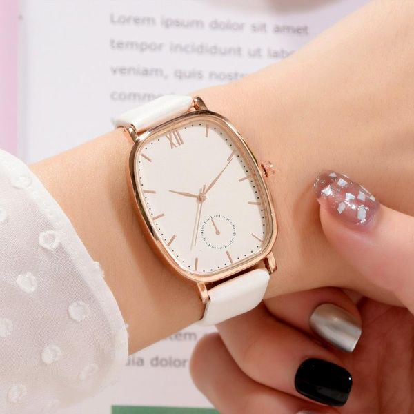 wristwatches montre femme 2021 relogio feminino woman wrist watch fashion ladies leather relojes para mujer zegarek damski gifts, Slivery;brown
wristwatches montre femme 2021 relogio feminino woman wrist watch fashion ladies leather relojes para mujer zegarek damski gifts, Slivery;brown