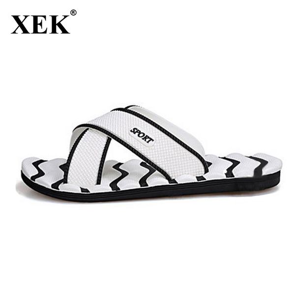 2018 men slippers new lightweight casual plaid stripes sandals summer fashion men classic flip flops soft beach shoes xc19, Black
2018 men slippers new lightweight casual plaid stripes sandals summer fashion men classic flip flops soft beach shoes xc19, Black