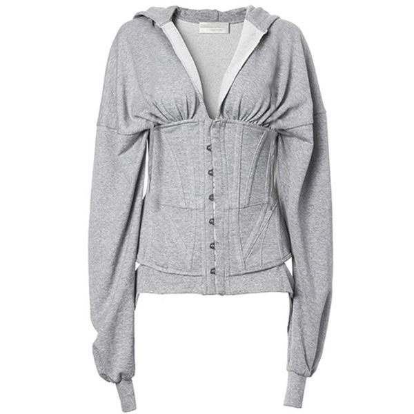 women's hoodies & sweatshirts women corset lace up spring autumn high waist tunic hoodie sweatshirt tracksuit street 2021, Black
women's hoodies & sweatshirts women corset lace up spring autumn high waist tunic hoodie sweatshirt tracksuit street 2021, Black