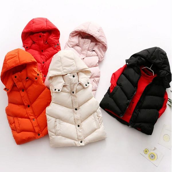 autumn winter new 2021 2-12years childrens down cotton thicken hooded vest for boys girls sleeveless jacket for kids waistcoat, Camo
autumn winter new 2021 2-12years childrens down cotton thicken hooded vest for boys girls sleeveless jacket for kids waistcoat, Camo