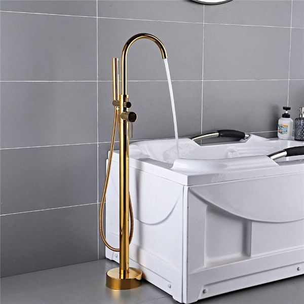 bathroom shower sets floor standing bathtub faucet with handheld black/gold/chrome mixer taps mounted
bathroom shower sets floor standing bathtub faucet with handheld black/gold/chrome mixer taps mounted