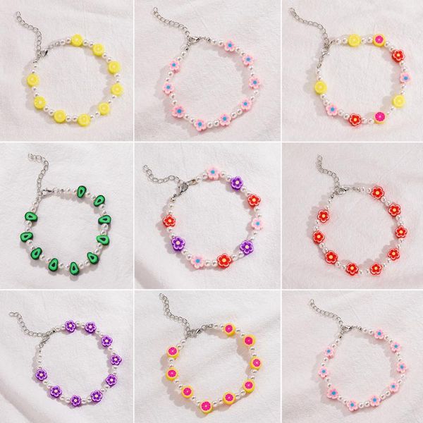 beaded, strands bohemian colorful flowers beaded chain bracelets for women fashion sweet imitation pearl beach charm bracelet 2021 trend jew, Black
beaded, strands bohemian colorful flowers beaded chain bracelets for women fashion sweet imitation pearl beach charm bracelet 2021 trend jew, Black