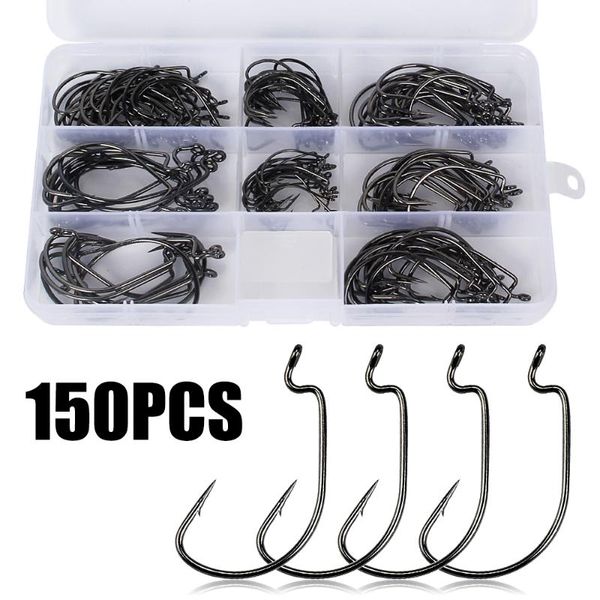 50pcs / 150pcs fishing hooks worm soft bait fish with plastic tackle box for carp pesca
50pcs / 150pcs fishing hooks worm soft bait fish with plastic tackle box for carp pesca
