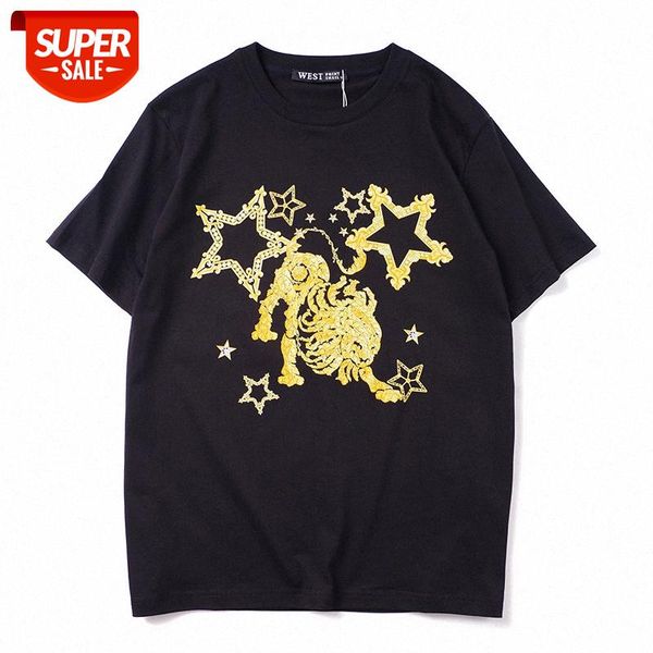 t shirt leo zodiac new pure cotton loose tide brand couple wear student youth short sleeve t-shirt all-match men and women #bh9k, White;black
t shirt leo zodiac new pure cotton loose tide brand couple wear student youth short sleeve t-shirt all-match men and women #bh9k, White;black