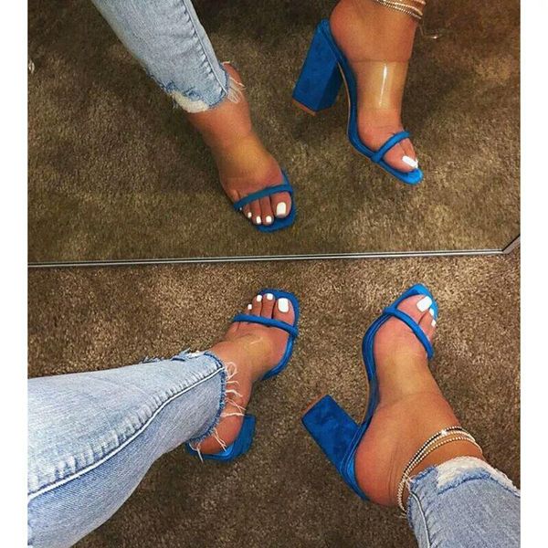 dress shoes women sandals transparent ladies high heel slippers candy color open toes thick fashion female slides summer, Black
dress shoes women sandals transparent ladies high heel slippers candy color open toes thick fashion female slides summer, Black