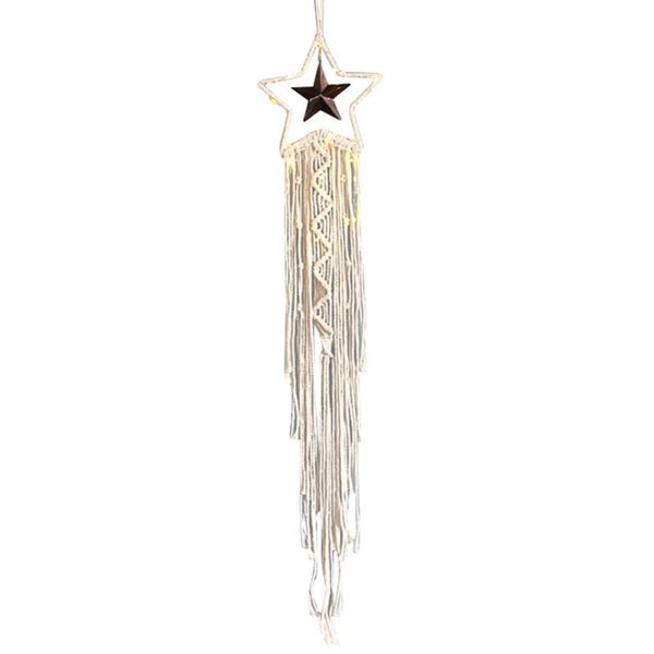 bedroom decoration dream net catcher illuminated five-pointed star moon handmade lace wall hanging bohemian home gift decorative objects & f
bedroom decoration dream net catcher illuminated five-pointed star moon handmade lace wall hanging bohemian home gift decorative objects & f