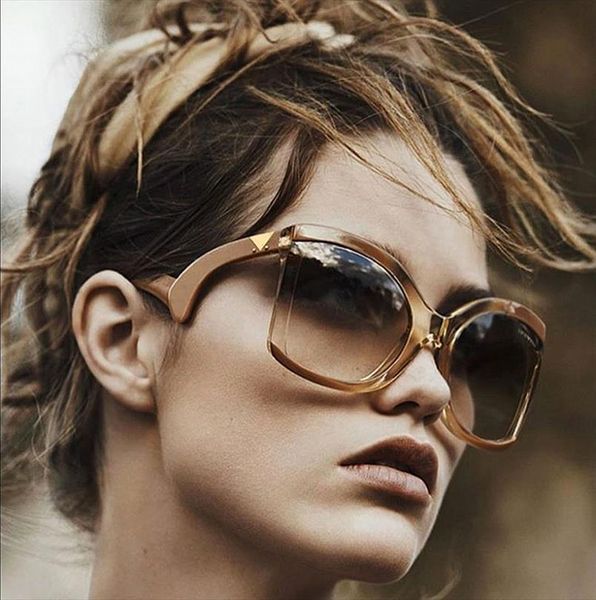 fashion women oversized butterfly style gradient sunglasses vintage brand design sun glasses oculos de sol feminino, White;black
fashion women oversized butterfly style gradient sunglasses vintage brand design sun glasses oculos de sol feminino, White;black