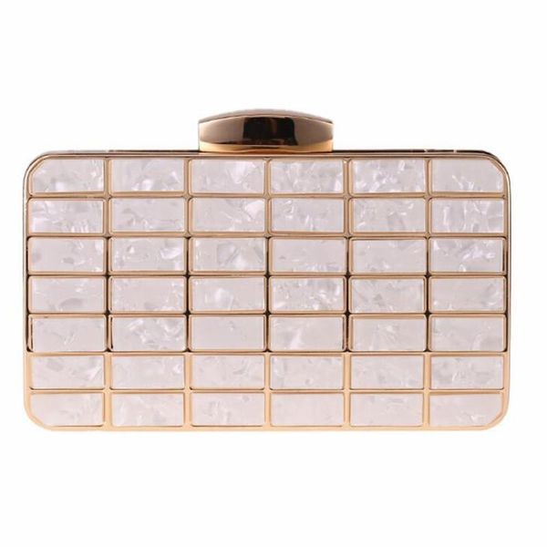 meloke 2021 acrylic evening bags luxury patchwork wedding banquet clutch wallets gold striped purse with chain mn1453
meloke 2021 acrylic evening bags luxury patchwork wedding banquet clutch wallets gold striped purse with chain mn1453