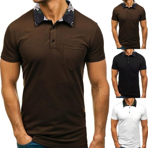 men's casual shirts men pure color camouflage collar pattern fashion lapel short sleeve shirt blouse daily top, White;black
men's casual shirts men pure color camouflage collar pattern fashion lapel short sleeve shirt blouse daily top, White;black