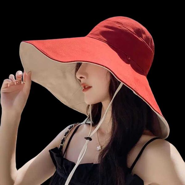wide brim hats summer women sun hat elegant big foldable anti-uv beach floppy flat caps bob, Blue;gray
wide brim hats summer women sun hat elegant big foldable anti-uv beach floppy flat caps bob, Blue;gray