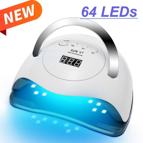 nail dryers high power uv led lamp for drying nails with 64 leds professional gel polish dryer manicure art salon tools
nail dryers high power uv led lamp for drying nails with 64 leds professional gel polish dryer manicure art salon tools