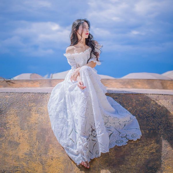 casual dresses summer lace women lashe neck short sleeve hollow out long beach maxi party dress vestidos verano mujer 8rto, Black;gray
casual dresses summer lace women lashe neck short sleeve hollow out long beach maxi party dress vestidos verano mujer 8rto, Black;gray