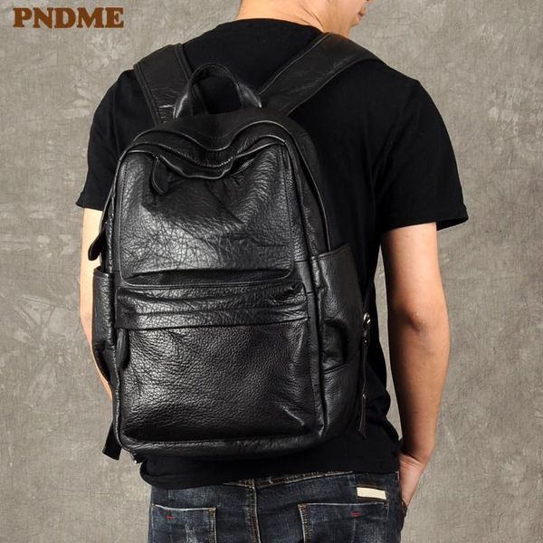 backpack pndme casual natural genuine leather men fashion vintage soft cowhide lapbagpack women travel bookbag
backpack pndme casual natural genuine leather men fashion vintage soft cowhide lapbagpack women travel bookbag