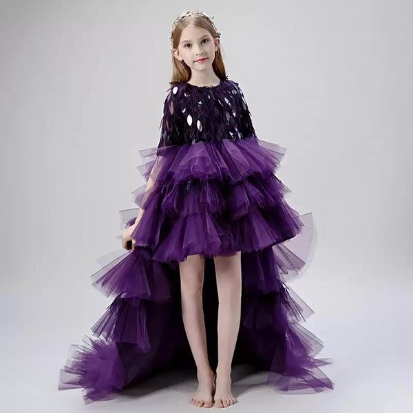 flower girl dresses illusion o-neck sequined embroidery princess knee-length tulle lace half luxury purple kids party gown h431 girl's, Red;yellow
flower girl dresses illusion o-neck sequined embroidery princess knee-length tulle lace half luxury purple kids party gown h431 girl's, Red;yellow