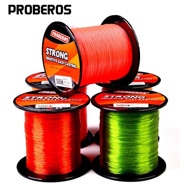 nylon fishing line super strong monofilamen 500m low memory wire saltwater freshwater carp tackle braid
nylon fishing line super strong monofilamen 500m low memory wire saltwater freshwater carp tackle braid