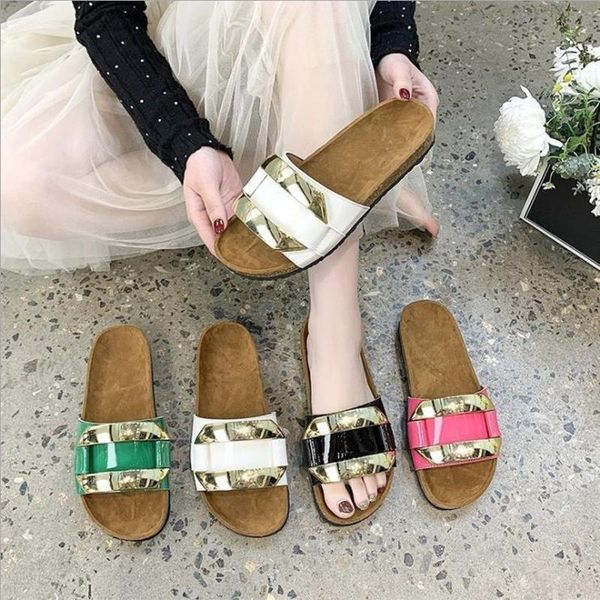 sandals womens slippers metal buckle decoration platform casual beach female shoes slip open toe slides mules women slipper, Black
sandals womens slippers metal buckle decoration platform casual beach female shoes slip open toe slides mules women slipper, Black