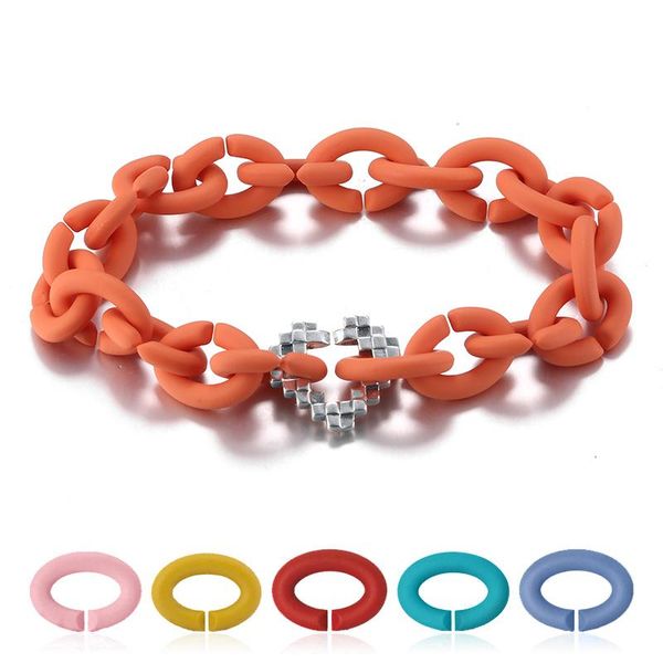 charm bracelets real 925 sterling silver mosaic heart beads 10 colors hard rubber x bracelet for women men wristband red, Golden;silver
charm bracelets real 925 sterling silver mosaic heart beads 10 colors hard rubber x bracelet for women men wristband red, Golden;silver