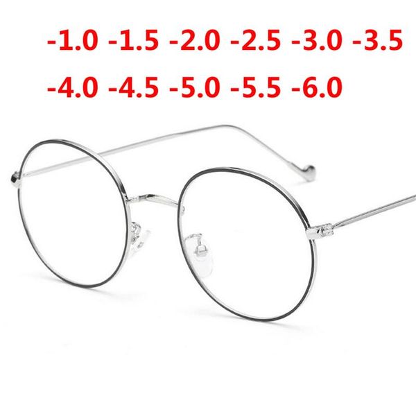 sunglasses women round metal glasses frame with degree men ultralight finished myopia -0.5 -1 -1.5 -2 -2.5 -3 -3.5 -4 -4.5 -5 -6, White;black
sunglasses women round metal glasses frame with degree men ultralight finished myopia -0.5 -1 -1.5 -2 -2.5 -3 -3.5 -4 -4.5 -5 -6, White;black