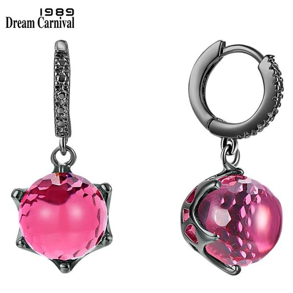 dangle & chandelier dreamcarnival1989 selling special cut fuchsia cubic zirconia earrings for woman cherry look elegant girl jewelry we3819f, Silver
dangle & chandelier dreamcarnival1989 selling special cut fuchsia cubic zirconia earrings for woman cherry look elegant girl jewelry we3819f, Silver