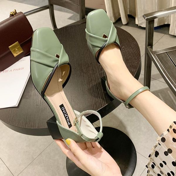 summer women shoes woman sandals square thick mid heels buckle strap cover round toe solid leather ladies casual, Black
summer women shoes woman sandals square thick mid heels buckle strap cover round toe solid leather ladies casual, Black
