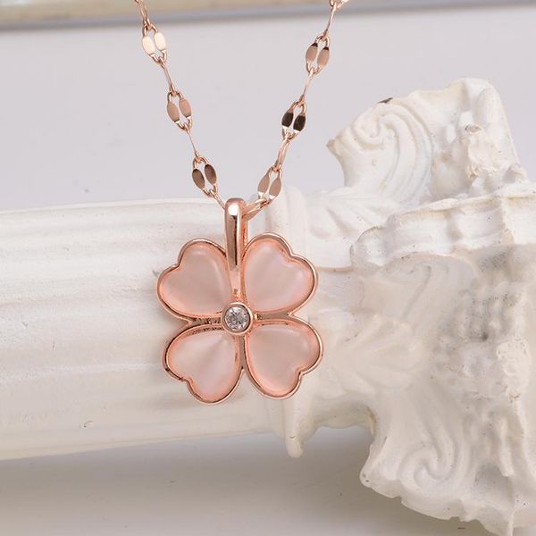 creative concept s925 four-leaf clover necklace pendant jewelry accessories japan and south korea simple glossy chains, Silver
creative concept s925 four-leaf clover necklace pendant jewelry accessories japan and south korea simple glossy chains, Silver