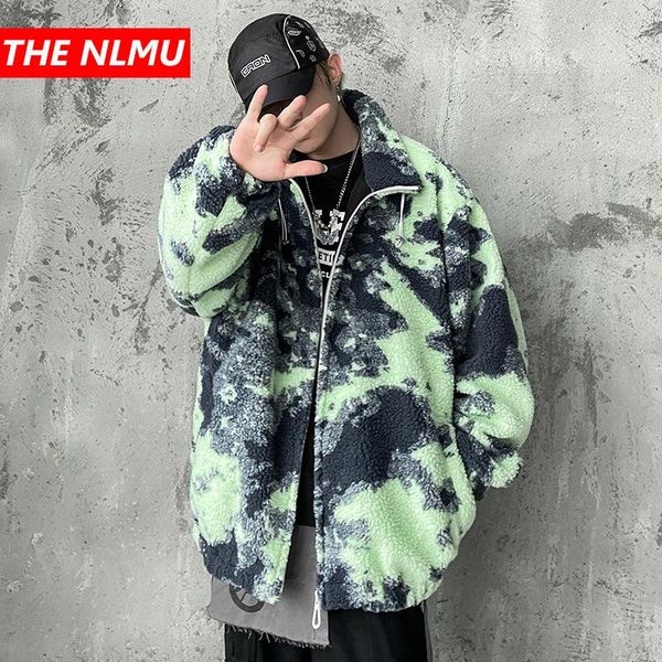 men's jackets 2021 fleece jacket mens tie dye warm thicken casual coats hip hop streetwear men harajuku fashion winter coat clothing wq, Black;brown
men's jackets 2021 fleece jacket mens tie dye warm thicken casual coats hip hop streetwear men harajuku fashion winter coat clothing wq, Black;brown