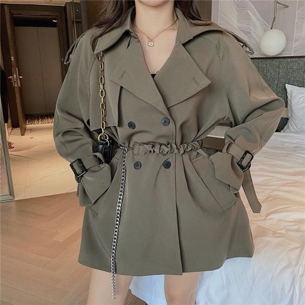 spring 2021 dress style french slim waist short dresses women's trend double breasted casual, Black;gray
spring 2021 dress style french slim waist short dresses women's trend double breasted casual, Black;gray