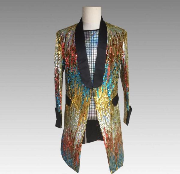 men's suits & blazers xxs-6xl 2021 men clothing bigbang dj slim sequins color long suit magician coat plus size nightclub stage host si, White;black
men's suits & blazers xxs-6xl 2021 men clothing bigbang dj slim sequins color long suit magician coat plus size nightclub stage host si, White;black