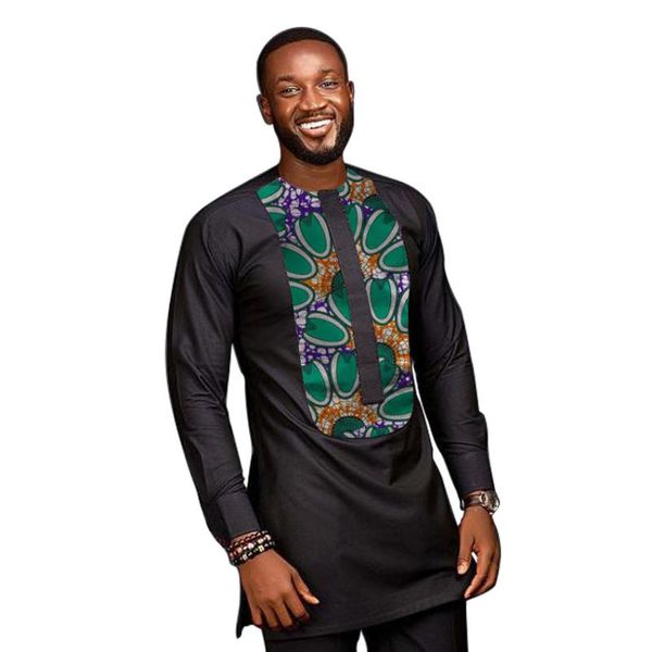 nigerian print men's o neck shirts black cotton patchwork customized african fashion casual male outfit ethnic clothing, Red
nigerian print men's o neck shirts black cotton patchwork customized african fashion casual male outfit ethnic clothing, Red