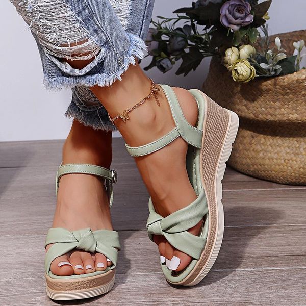 sandals women's fashion solid color pu buckle casual open toe platform wedge female summer shoes sandalias de mujer, Black
sandals women's fashion solid color pu buckle casual open toe platform wedge female summer shoes sandalias de mujer, Black