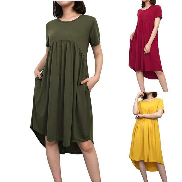 maternity dresses pregnancy clothings women summer irregular cozy dress candy colors pocket plus size s l xl xxl casual sport, White
maternity dresses pregnancy clothings women summer irregular cozy dress candy colors pocket plus size s l xl xxl casual sport, White