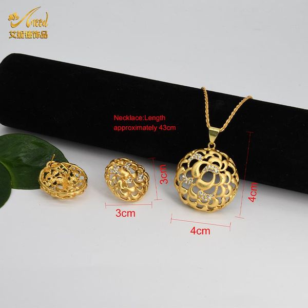 earrings & necklace african bridal jewelry sets gold 24k pendant 2021 women fine decorations for girls wedding jewelries, Silver
earrings & necklace african bridal jewelry sets gold 24k pendant 2021 women fine decorations for girls wedding jewelries, Silver